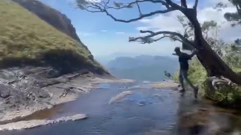 Beautiful waterfalls in sri lanka