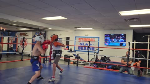 Joey sparring Dylan 8/16/23