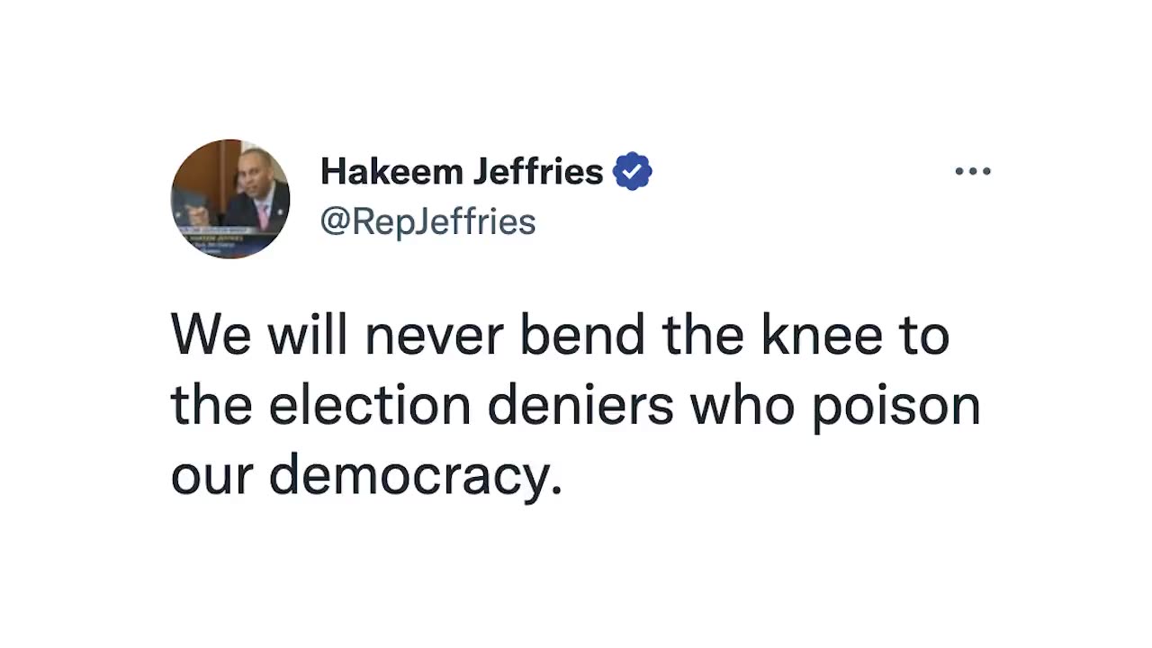 BREAKING: Hakeem Jeffries has officially lost the Speaker of the House race 19 times in a row