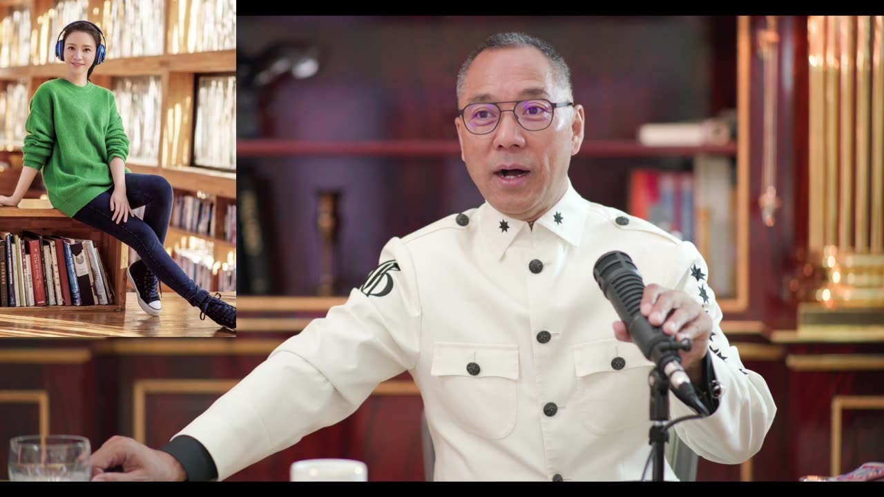 20220817文贵先生直播：五块证劵锅泽林，栗战书二女儿王源有多少钱