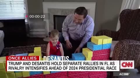 Trump and DeSantis rivalry spills into public view