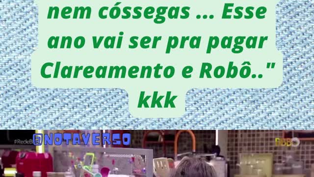 EITA! Prêmio do BBB vai tudo pra Clareamento e Pagar Robô, zoa Paulo Vieira. 😂 haha