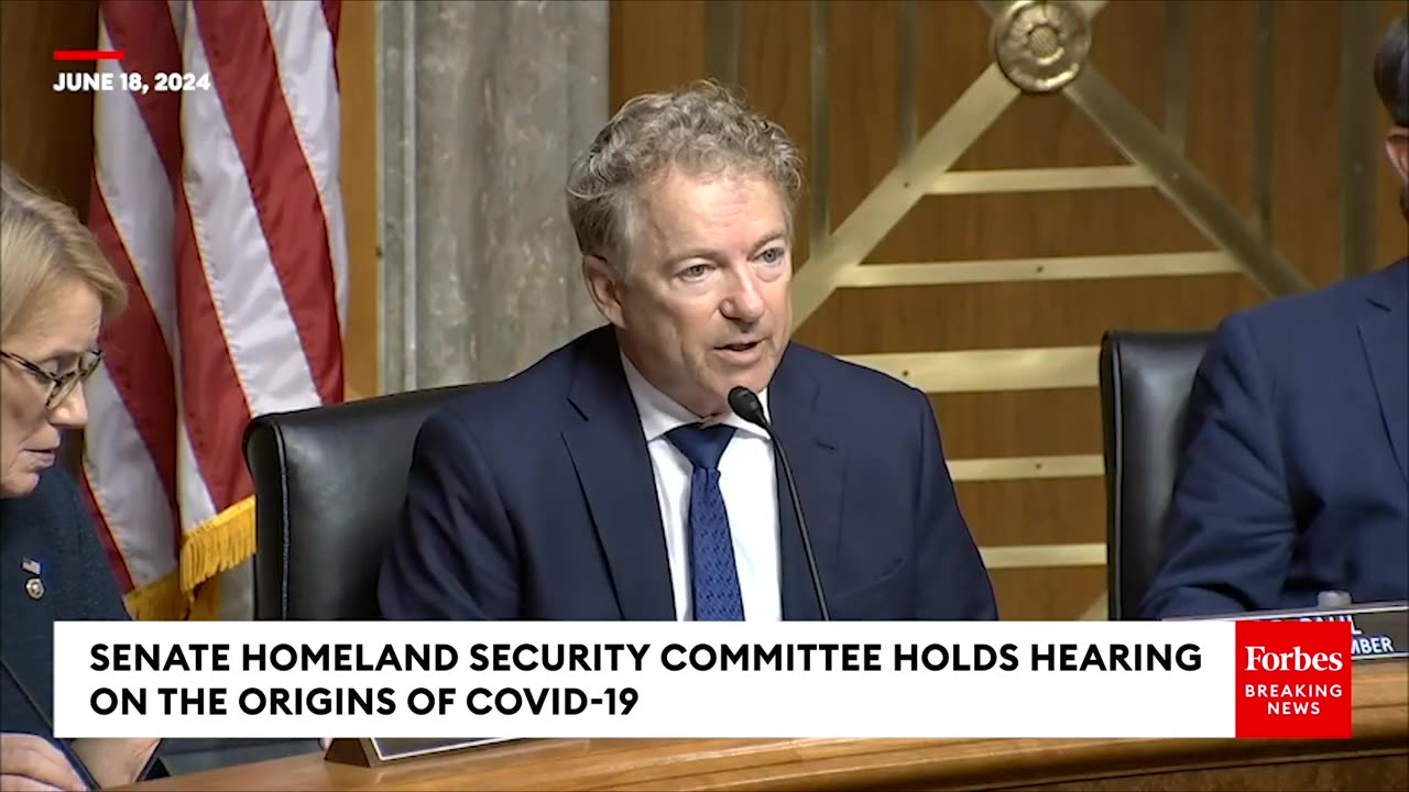 BREAKING NEWS: Rand Paul Reads Out Secret Communications Of Fauci's Team About COVID-19's Origins