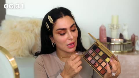 Huda Kattan's Everyday Glam Beauty Routine _ Allure