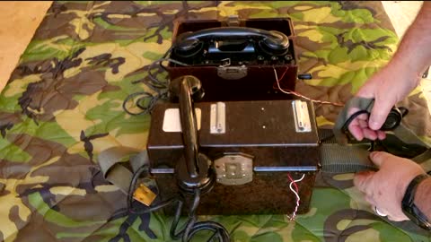 FIELD PHONE OPS: People's Polish Republic TAJ-43 Field Phone