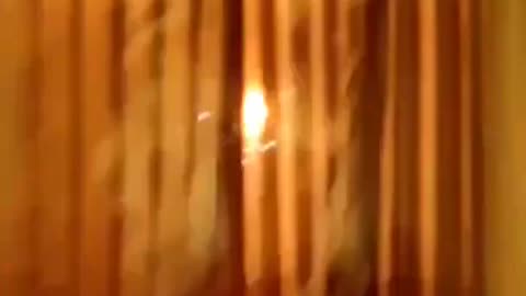 Ukrainian Air Defence Intercept over Kyiv,