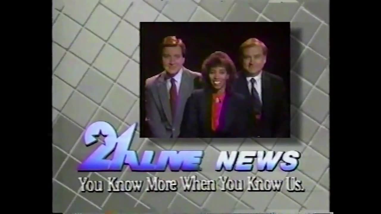 1987 - 21 Alive WPTA Fort Wayne News Promo