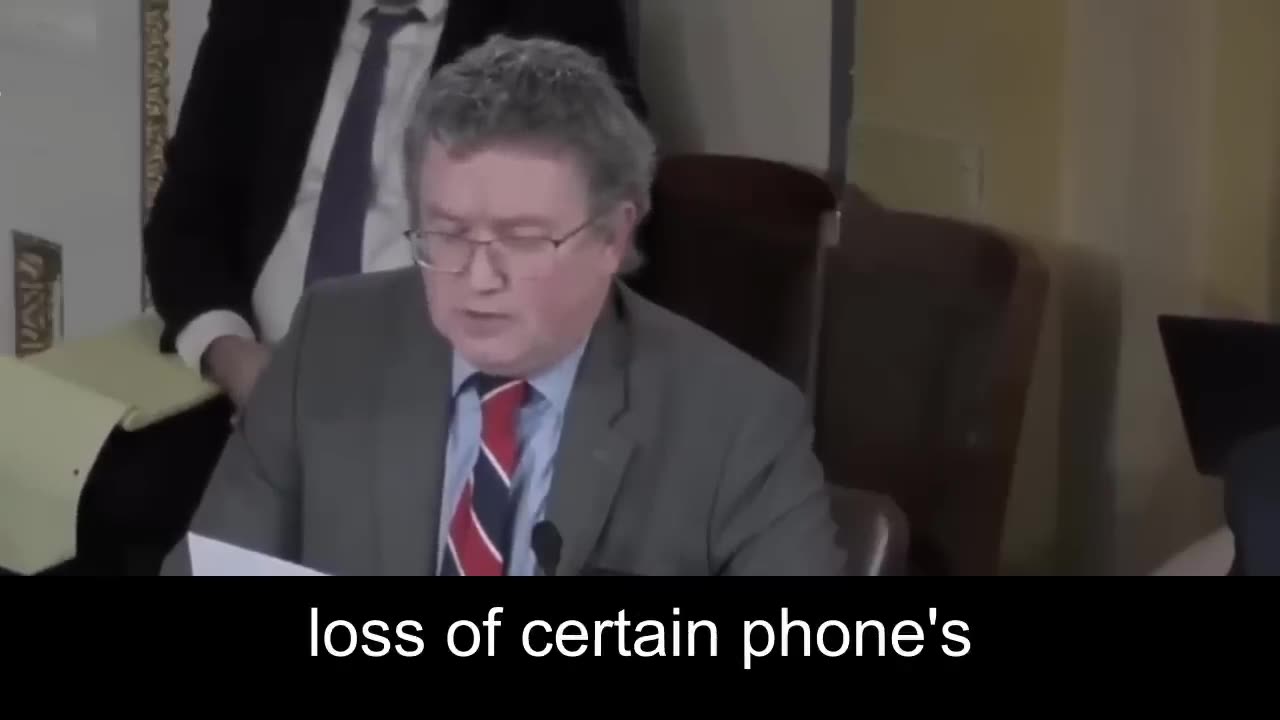 240624 Rep Thomas Massie Grills Mr. Bennie Thompson- Chairman Jan 6 Committee.mp4