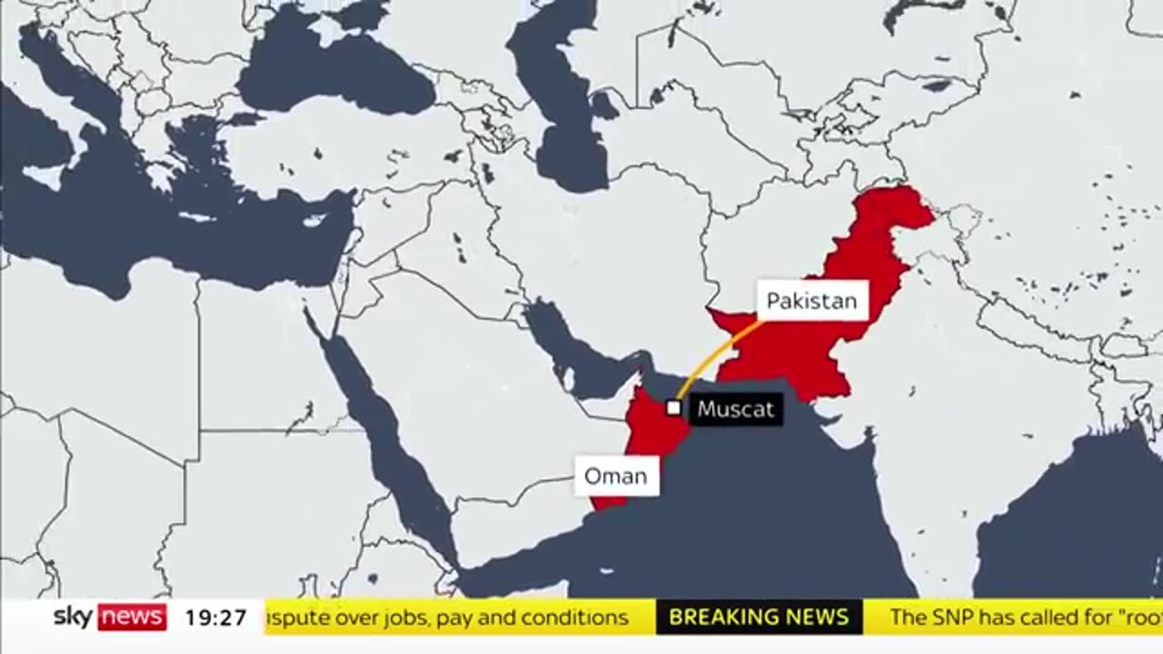 Uranium shipped to UK on plane originated from Pakistan