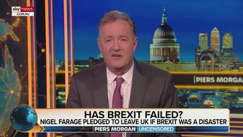 Nigel Farage admits 'Brexit has failed' after pledging leave UK if it did to