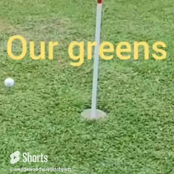 Backyard Golf Green VS Country Club Greens