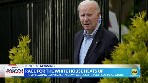 BIDEN FACES RECORD LOW APPROVAL RATING IN NEW ABC NEWS POLL L GMA |