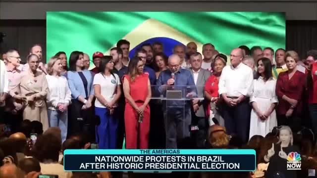 Nationwide Protests Spark In Brazil After Historic Presidential Election