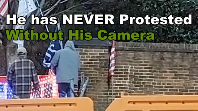 Defender of Antifa Attacks Peaceful Vigil