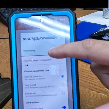 LastPass Mobile Password Generation