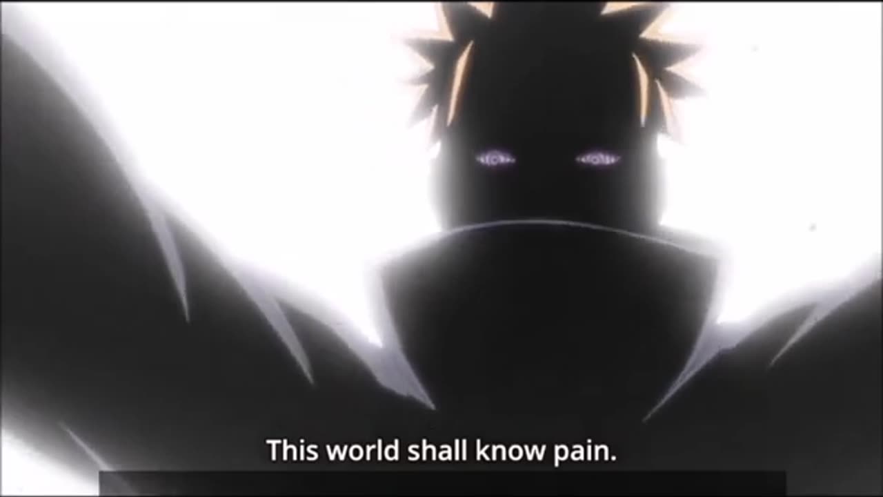 Naruto Hindi dubbed - Pain destroying hidden leaf village