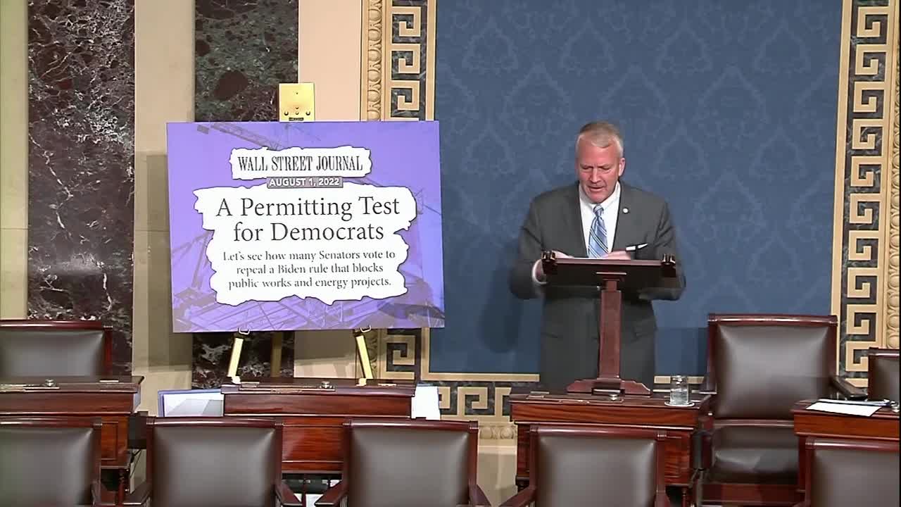 Sen. Sullivan (R-AK) leads effort to defuse Biden ‘delay bomb’ for infrastructure - August 4, 2022