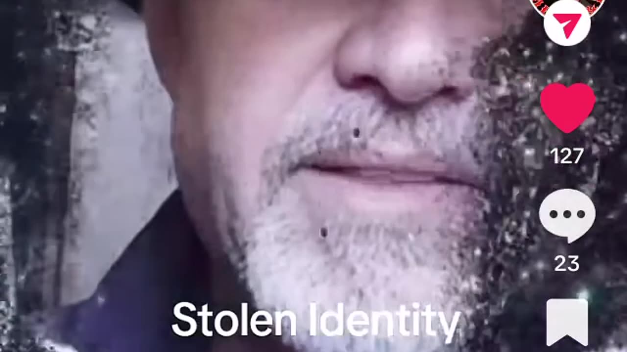 Stolen identity.. book is on Amazon