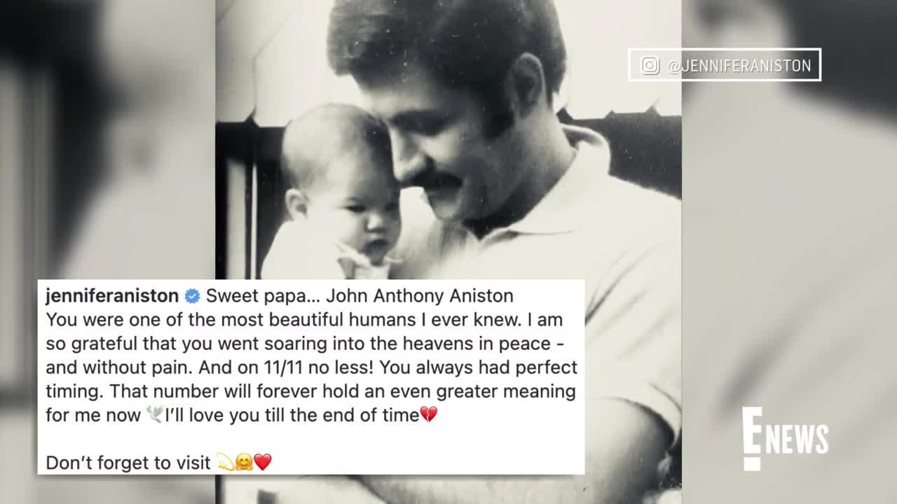 Jennifer Aniston Mourns the Death of Her Dad John Aniston _ E! News