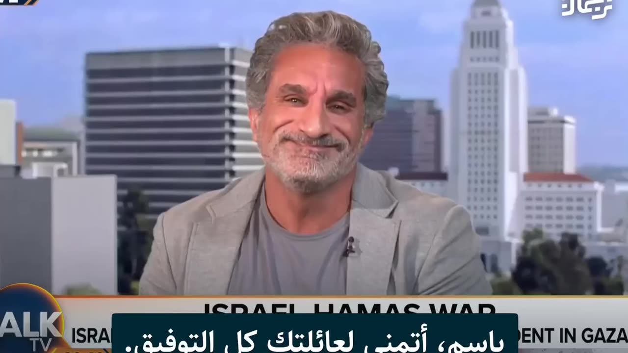 Bassem youssef describing perfectly the situation betwen in palestine