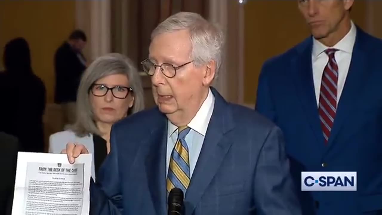 Mitch McConnell Just Told America That What They Witnessed The J6 Footage Was A Fabrication