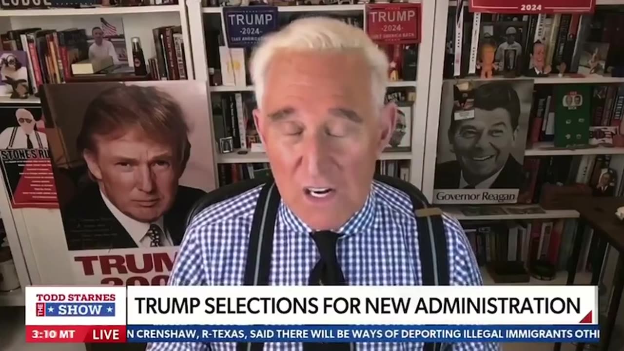 Roger Stone On The Rinos & Gaetz Nominee