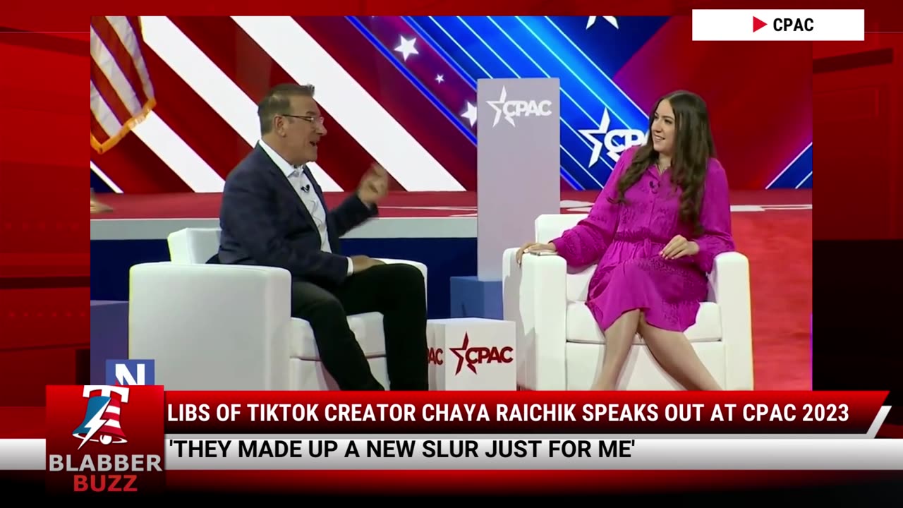 Libs of TikTok Creator Chaya Raichik Speaks Out At CPAC 2023