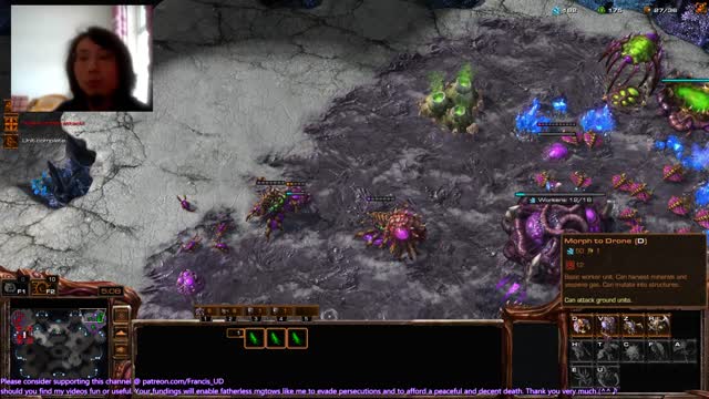 Such a stupid mistake made by me in zerg v zerg in starcraft2 on stargazers..