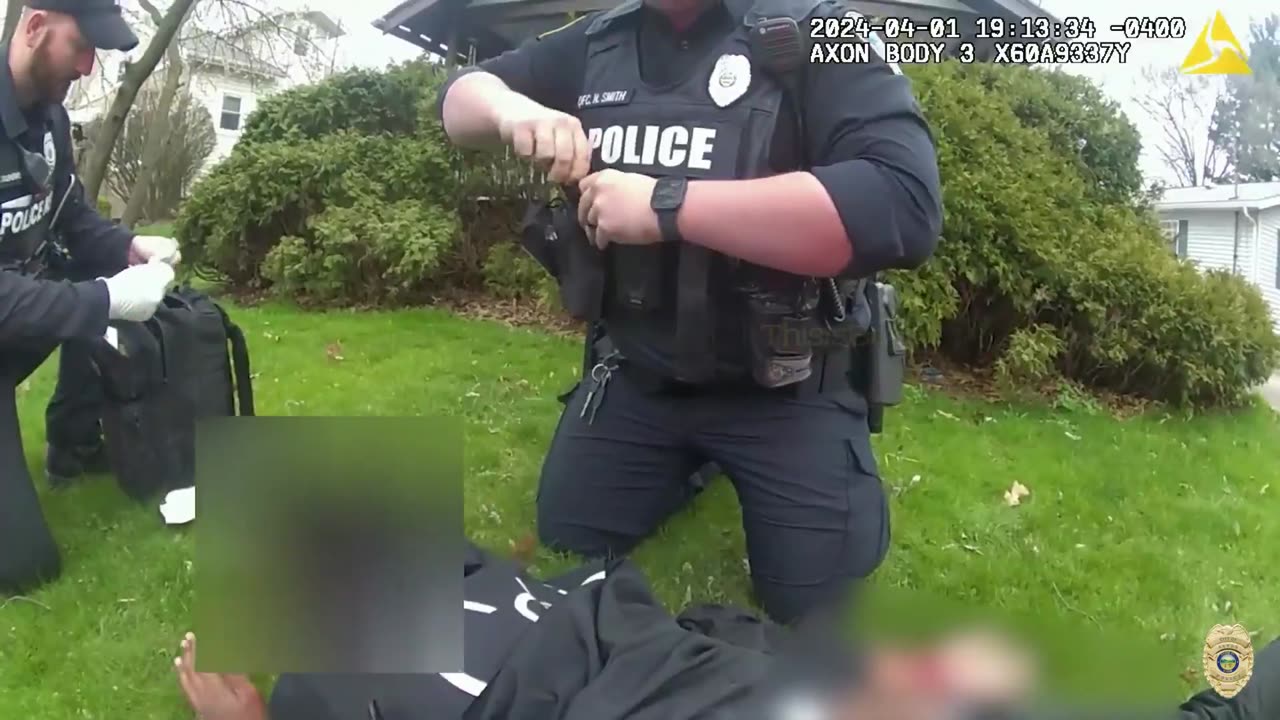 Bodycam shows Akron officer shooting teen with fake gun