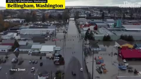 Heavy rains across Canada and US cause 'devastating' floods and spark evacuation