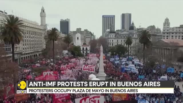 Argentina battles soaring inflation: Anti-IMF protests erupt in Buenos Aires | World English News