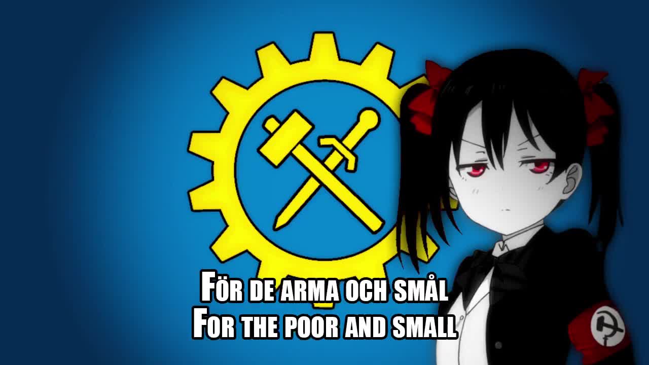 The Worker's Nationale Nightcore - The Swedish National Bolshevik Internationale