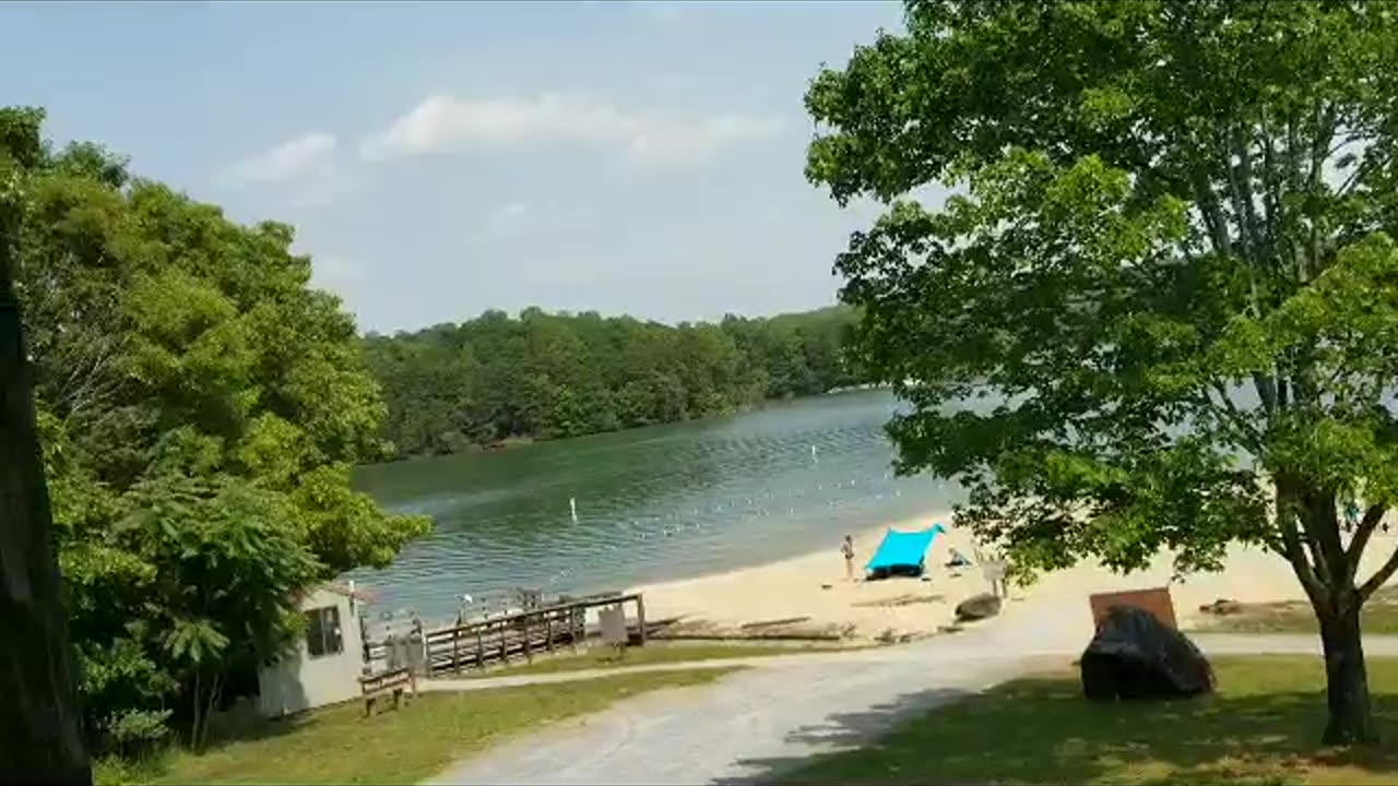 #America#smith river and mountain lake #virginia #fun