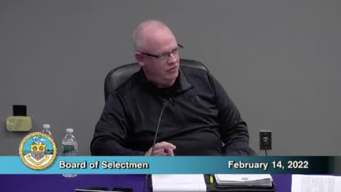 Selectmen meeting final comments 14Feb22 supporting the Moderator