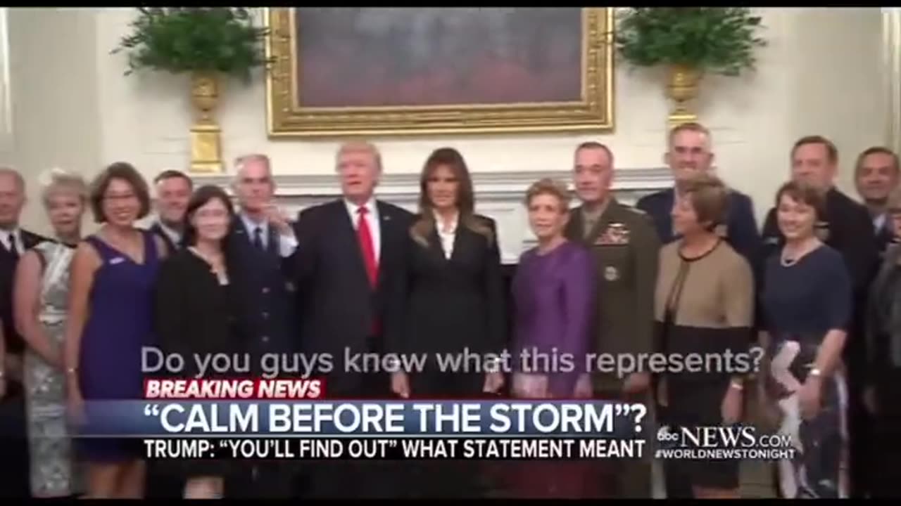 What Storm Mister President? You'll find out!!!