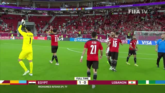 Egypt v Lebanon FIFA Arab Cup Qatar 2021 Match Highlights