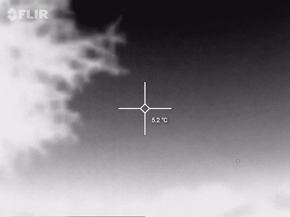 Falcon 9 flir video taken from my drive way