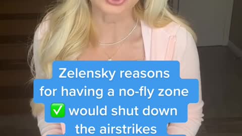 President Zelensky is NOT happy about the NATO decision to not enforce a no-fly zone