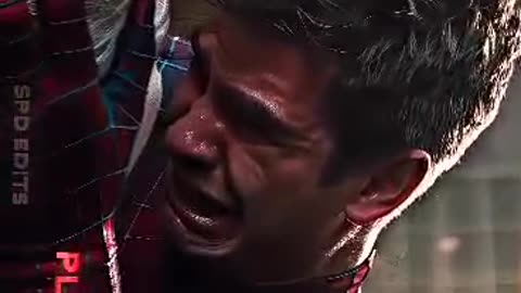 Spiderman sad scene