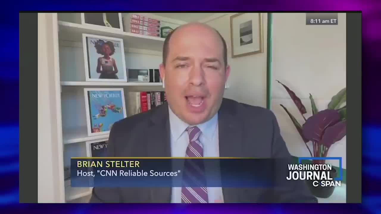Brian Stelter receives a MORAL LESSON