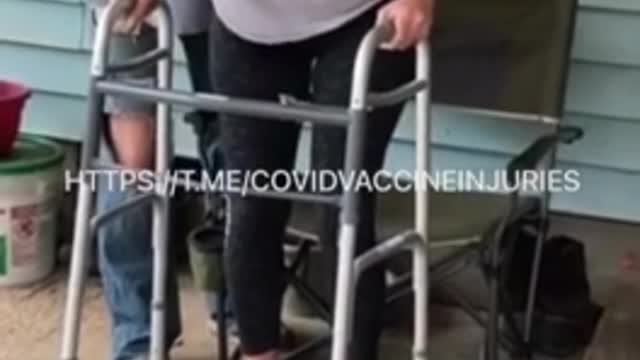 Victim of adverse reaction wants to get her story out.