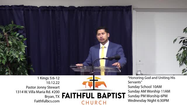 Honoring God and Uniting His Servants