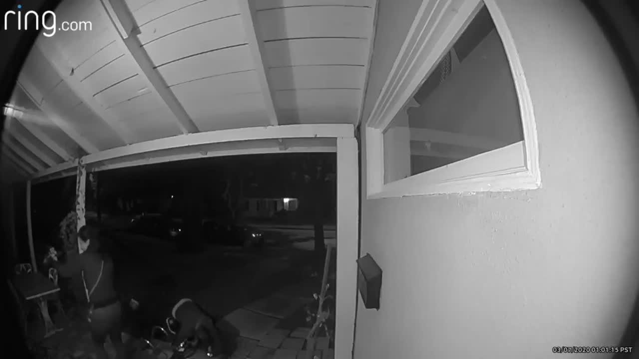 Woman Got Hurt After She Stumbled And Fell On The Front Porch