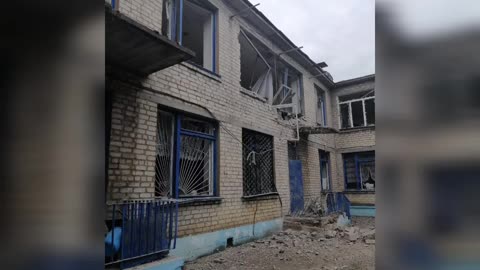 Ostřelování školy v Gorlovce ukrajinskými nácky