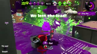 Splatoon 2 - Sting Ray Quad Kill