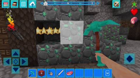 RealmCraft Block Craft Game #TUTORIALS - MINING (Gameplay video)