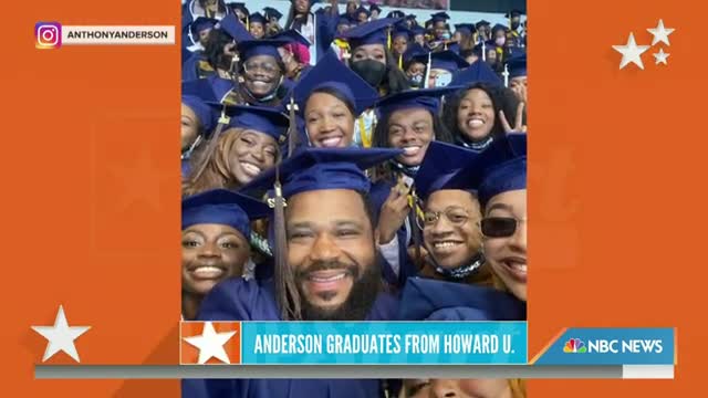 ‘Black-ish’ Star Anthony Anderson Graduates From Howard University