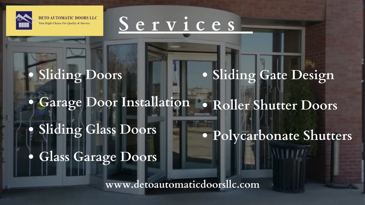 Best Automatic Doors installation in Dubai