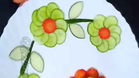 Beautiful And Easy Salad Decoration for School Competition By Neelam Ki recipes