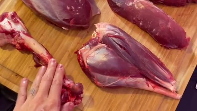 Every cut from the hind quarter of a deer, explained